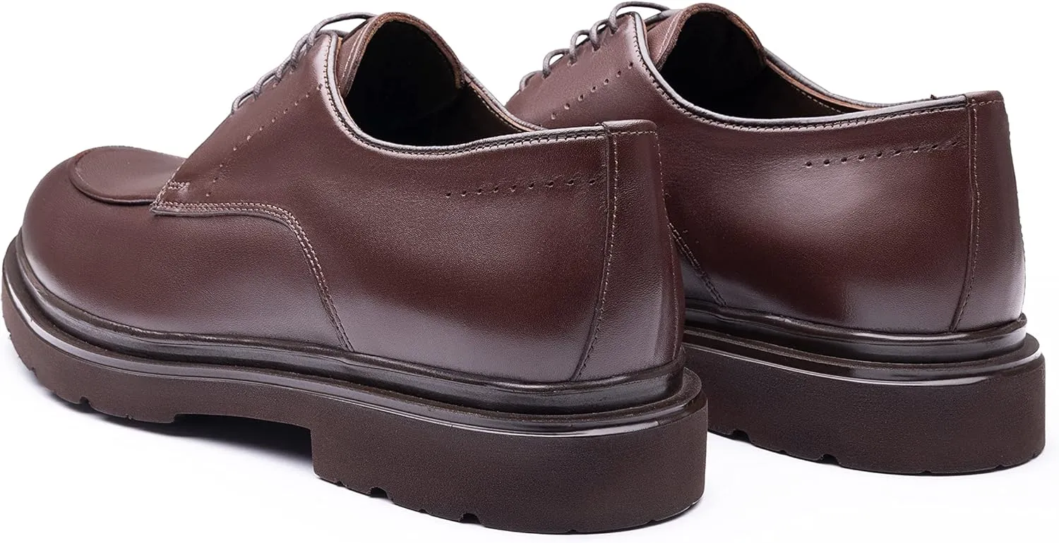 35400-EK Classic Style Oxford Lace Up Formal Genuine Leather Shoes for Men - Derby Brogues