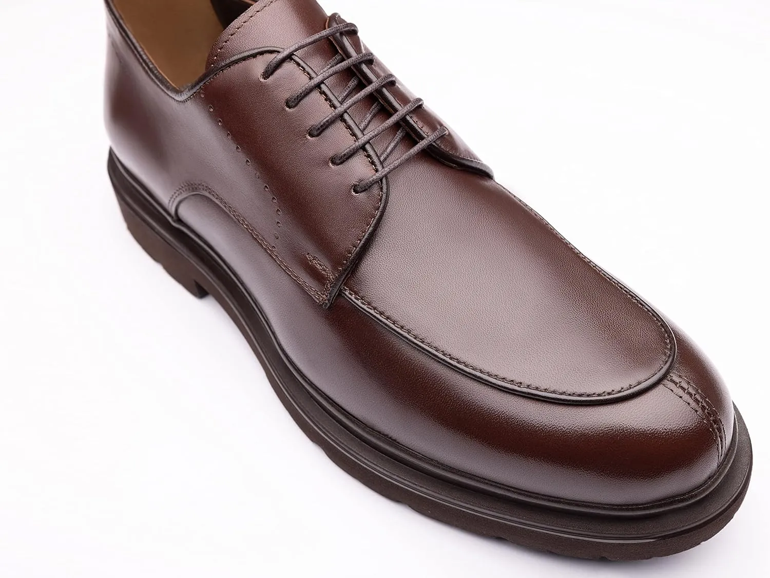 35400-EK Classic Style Oxford Lace Up Formal Genuine Leather Shoes for Men - Derby Brogues