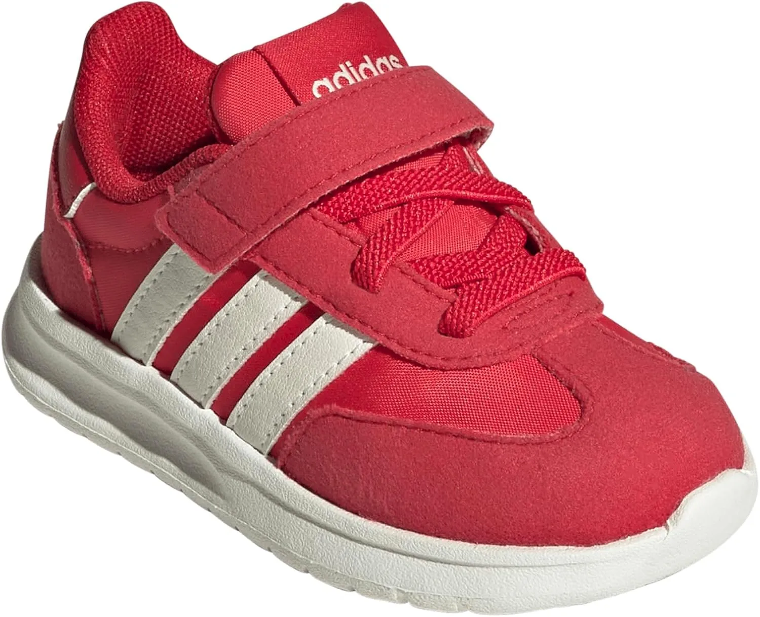 adidas Baby-Boy's Run 70s 2.0 Elastic Lace & Strap Sneaker
