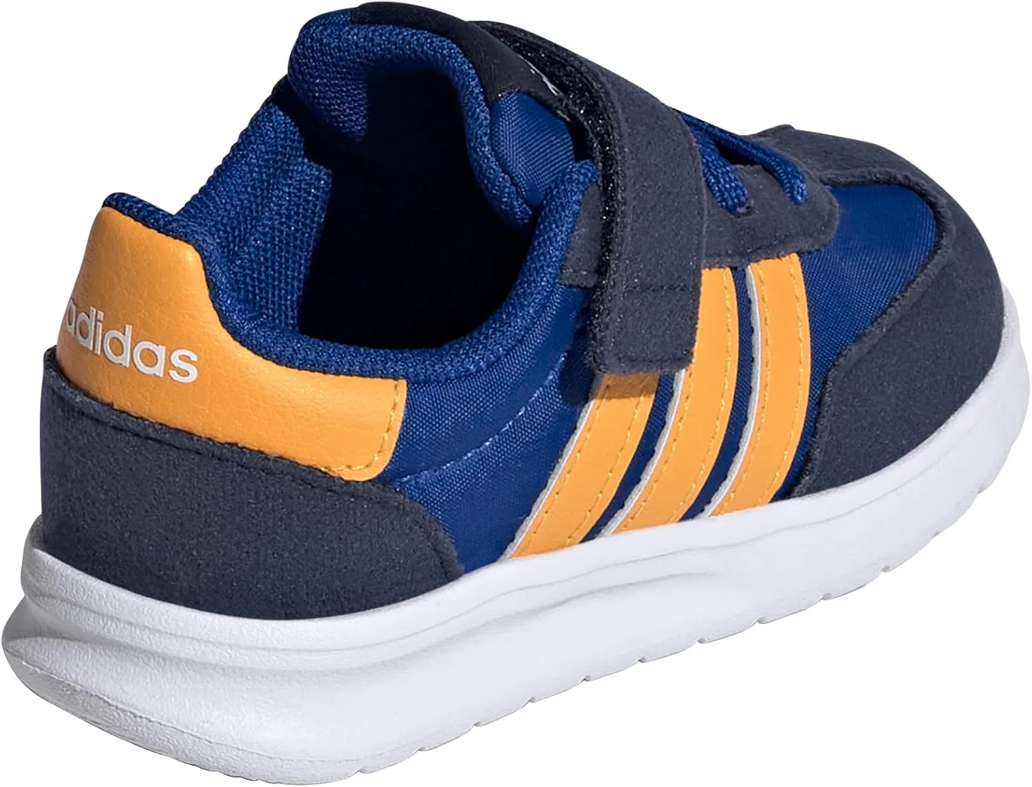 adidas Baby-Boy's Run 70s 2.0 Elastic Lace & Strap Sneaker