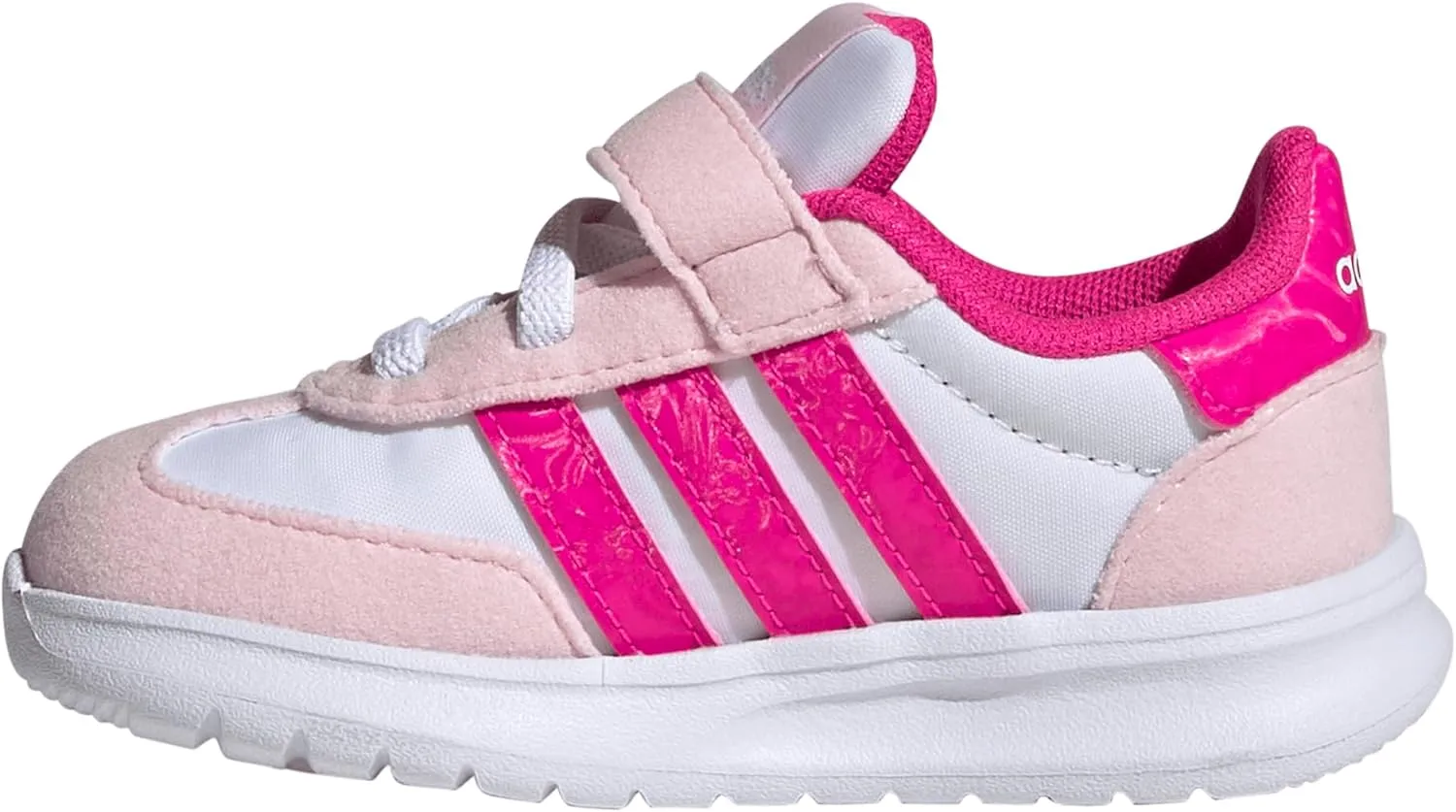 adidas Baby-Boy's Run 70s 2.0 Elastic Lace & Strap Sneaker
