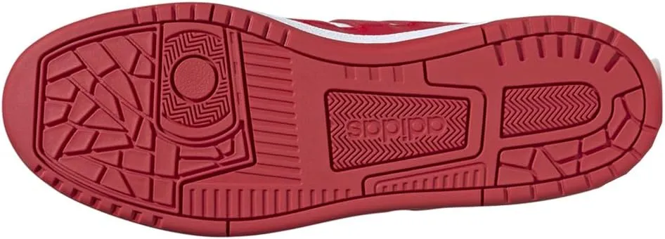 adidas Mens Break Start Lace Up Sneakers Shoes - Red