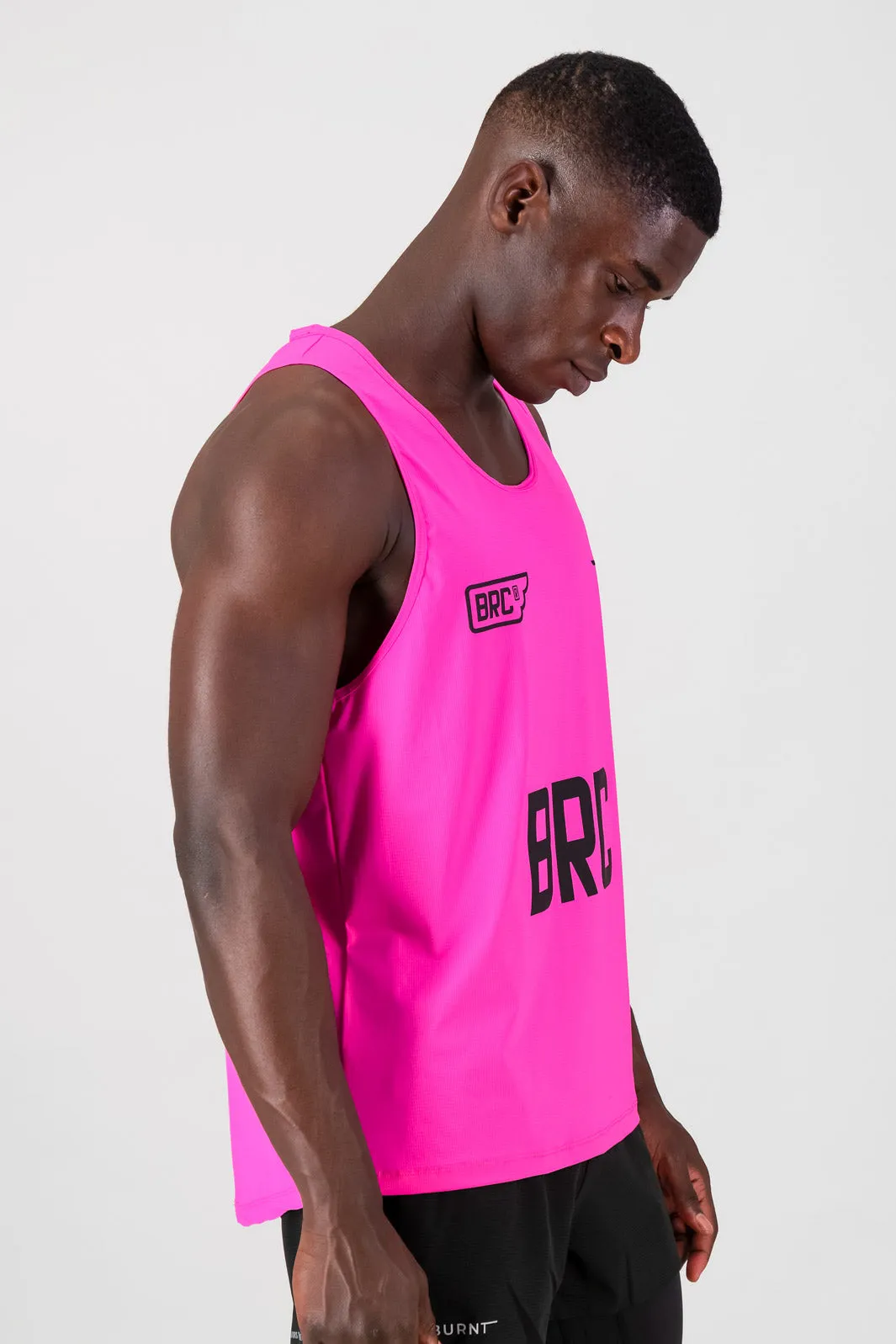 Aeroflow Men's Pro Tank - Electric Pink
