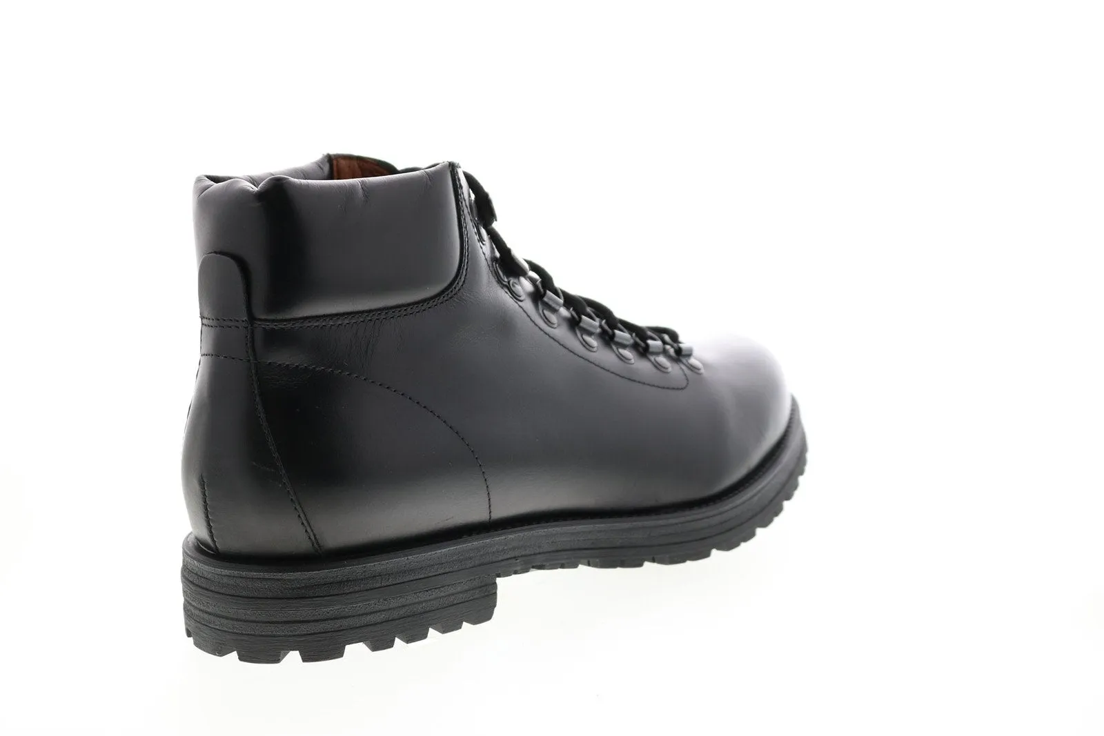 Aquatalia Nicolas Calf 34M0929-BLK Mens Black Leather Casual Dress Boots