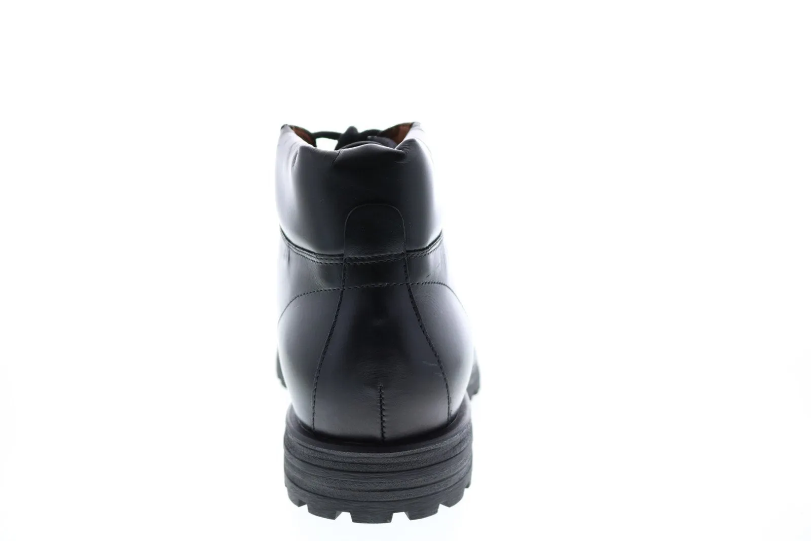 Aquatalia Nicolas Calf 34M0929-BLK Mens Black Leather Casual Dress Boots