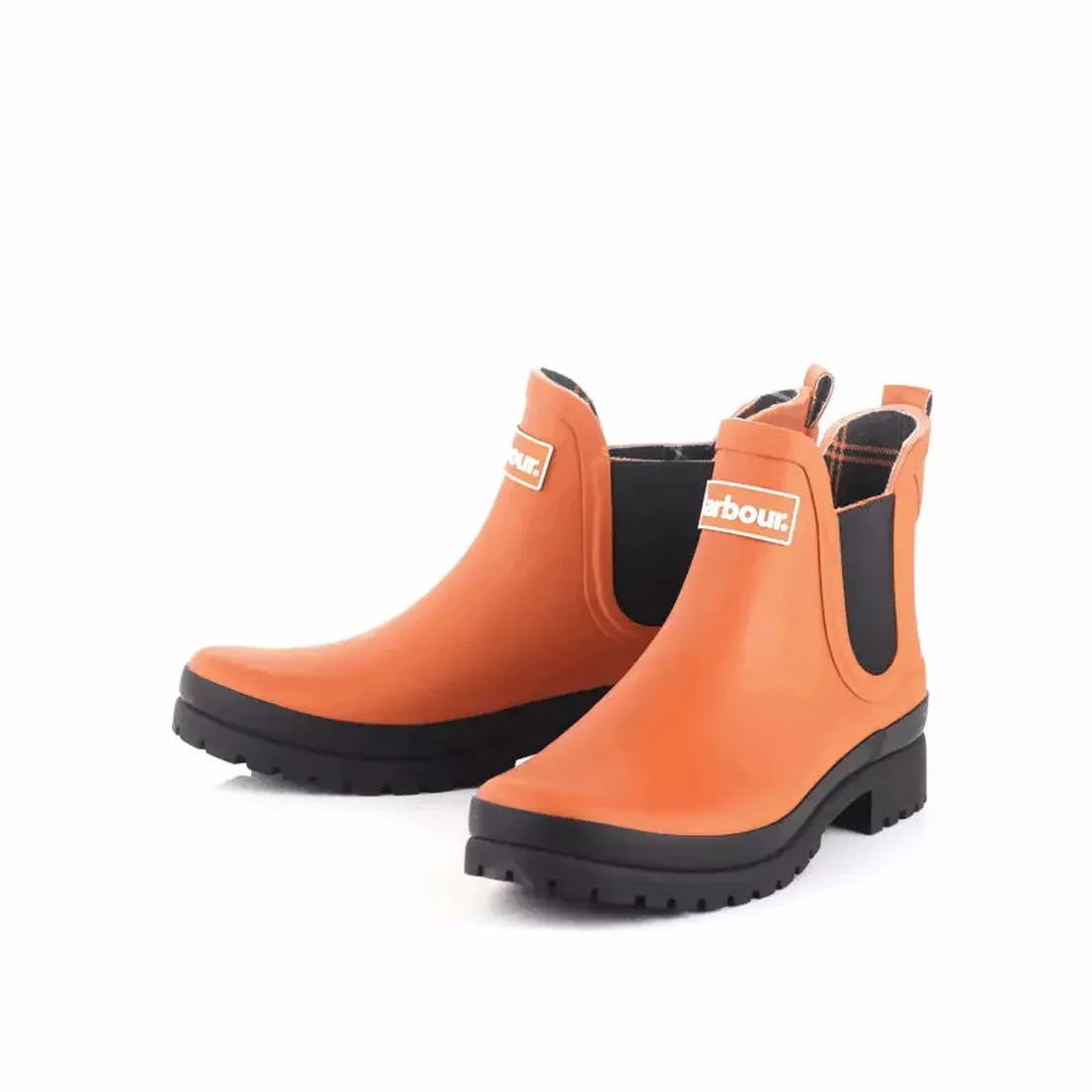 Barbour Mallow Brown Chelsea Wellingtons Womens Ankle Rainboot
