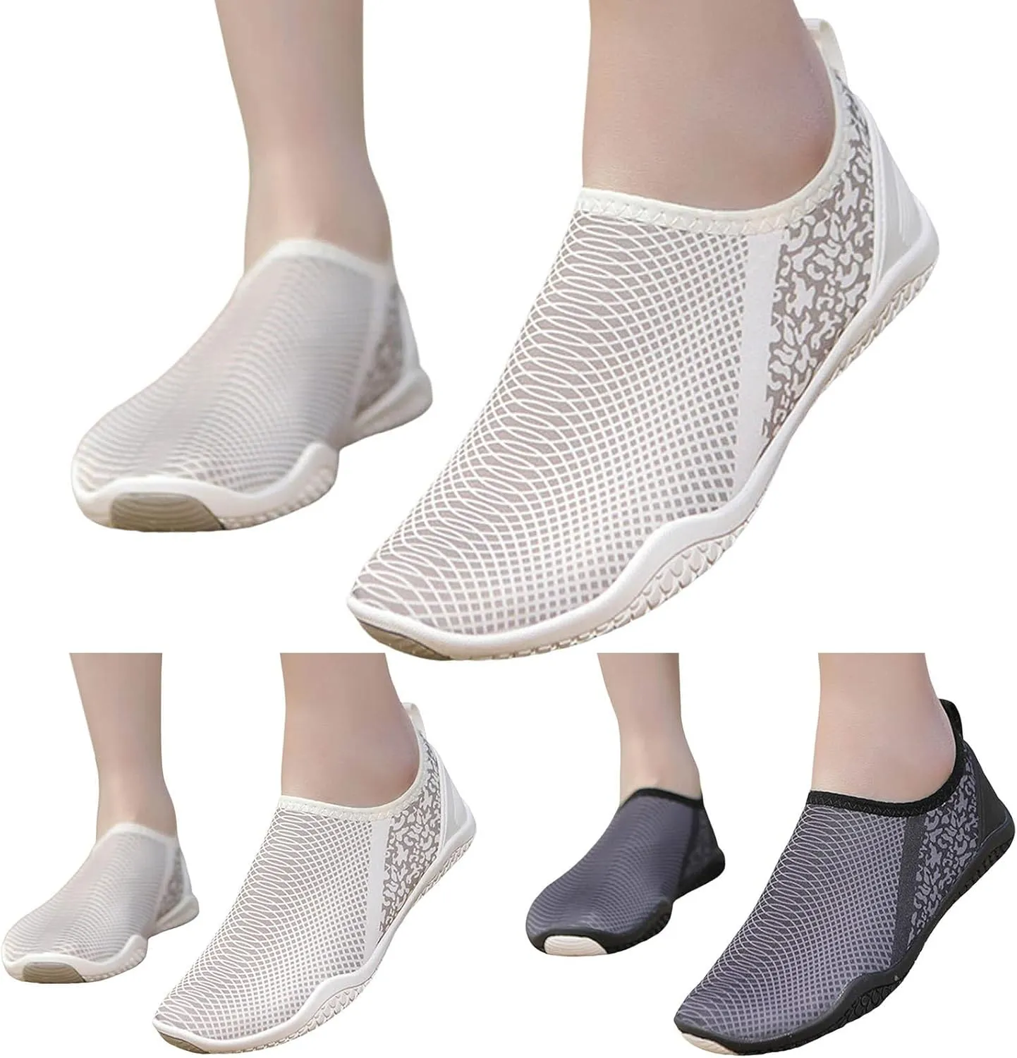 Black Water Shoes Size 10 Women Barefoot Aqua Socks Quick Dry Barefoot Water Shoes Womens Cute Water Shoes Quick Dry Water Shoes for Beach Swim Pool River Yoga Lake Surf Sport Shoes