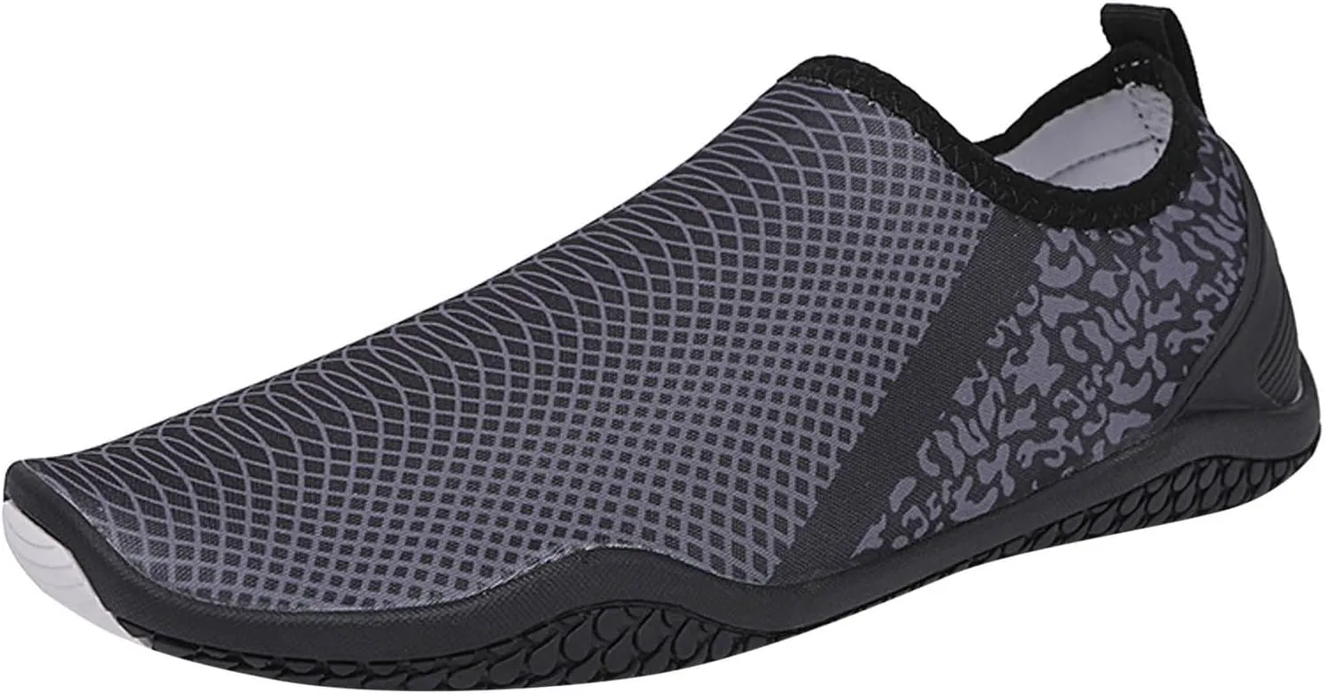 Black Water Shoes Size 10 Women Barefoot Aqua Socks Quick Dry Barefoot Water Shoes Womens Cute Water Shoes Quick Dry Water Shoes for Beach Swim Pool River Yoga Lake Surf Sport Shoes