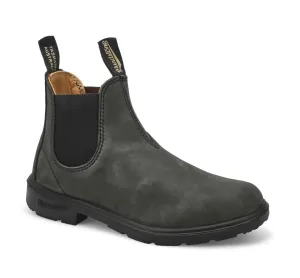 Blundstone 1325 Rustic Black Kids Soft Toe Elastic Sided Boot