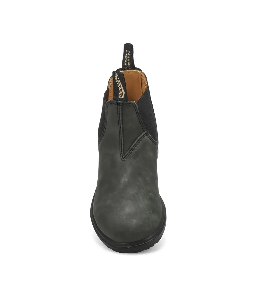 Blundstone 1325 Rustic Black Kids Soft Toe Elastic Sided Boot
