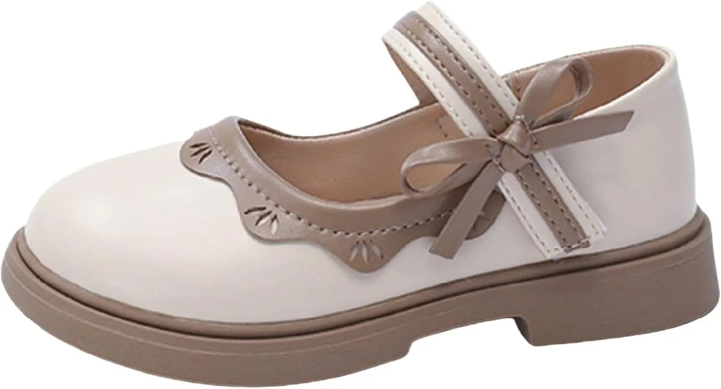 Bow Rubber Soft Sole Sandals For Girls Kids Summer ow Heel Dress Shoes Toddler Baptism Christening Cute Shoes Casual