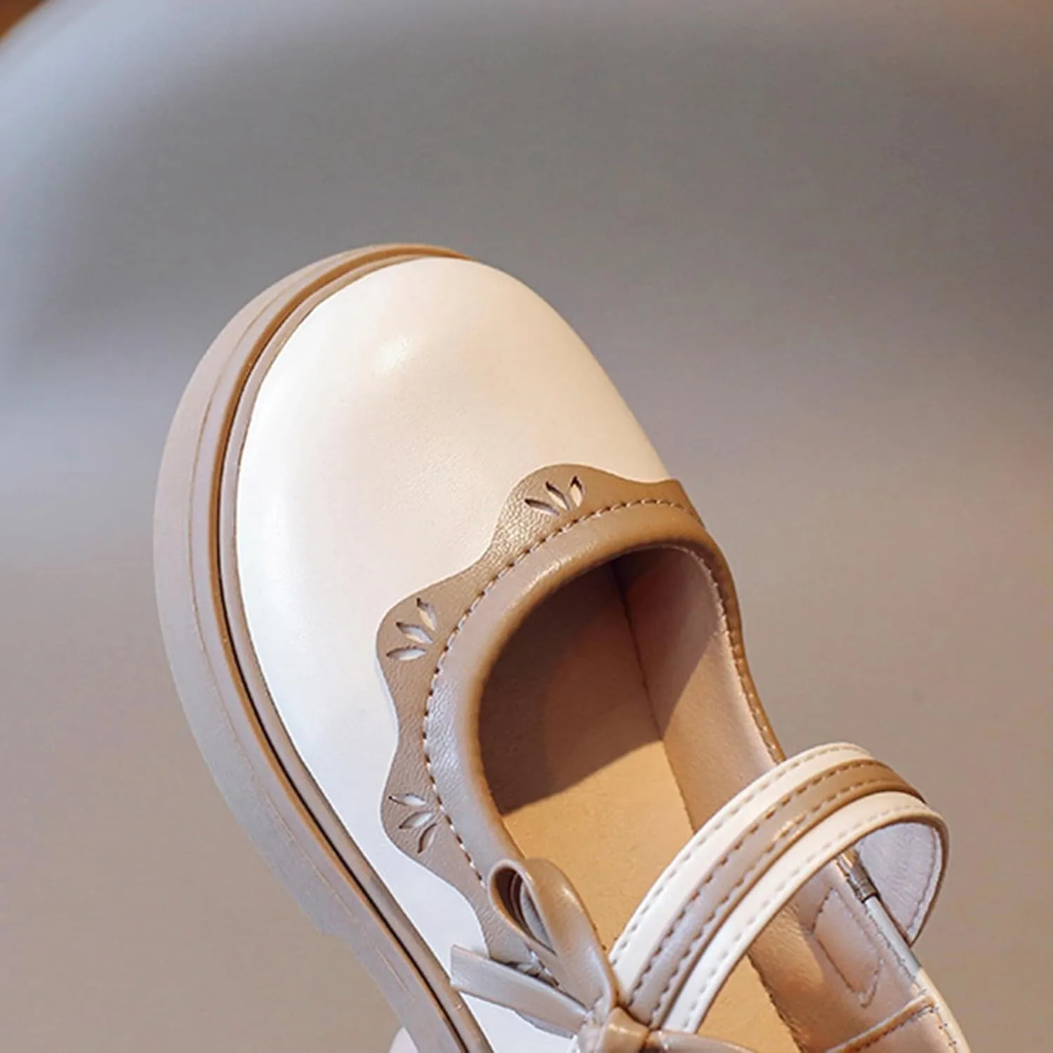 Bow Rubber Soft Sole Sandals For Girls Kids Summer ow Heel Dress Shoes Toddler Baptism Christening Cute Shoes Casual