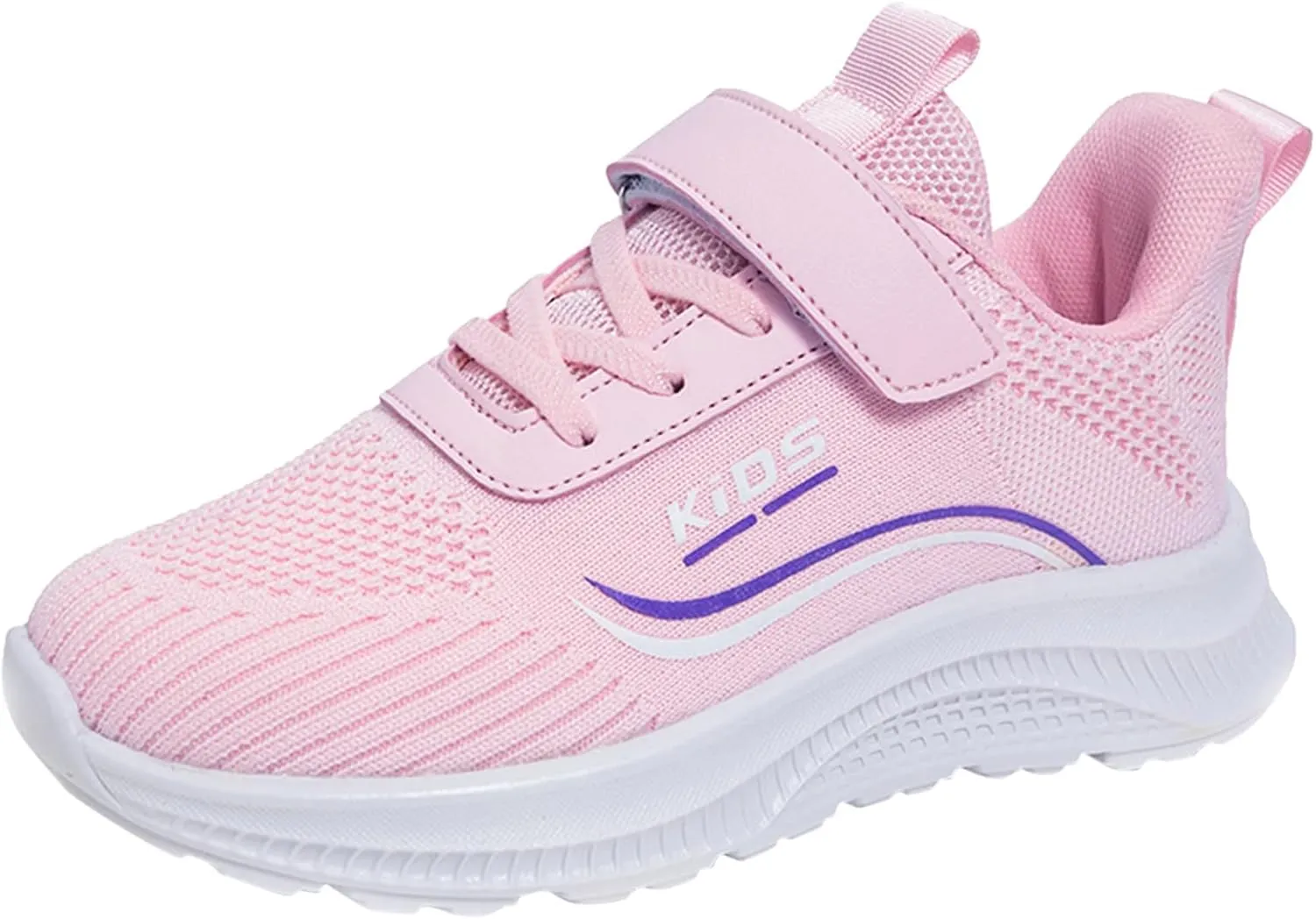 Boys Girls Sneakers Lightweight Breathable Athletic Running Shoes Slip On Walking Sports Shoes Fashion Shoes