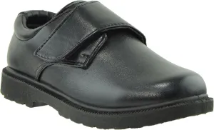 Boys Kids Casual Flats Monk Strap Closed Toe Shoes Black
