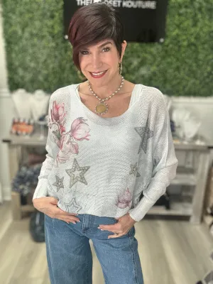Burst of Spring Knit Top