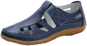 Comfortable Women's Closed Toe Sandals with Non-Slip Sole for Casual Outdoor Activities Nursing Nurse Shoes