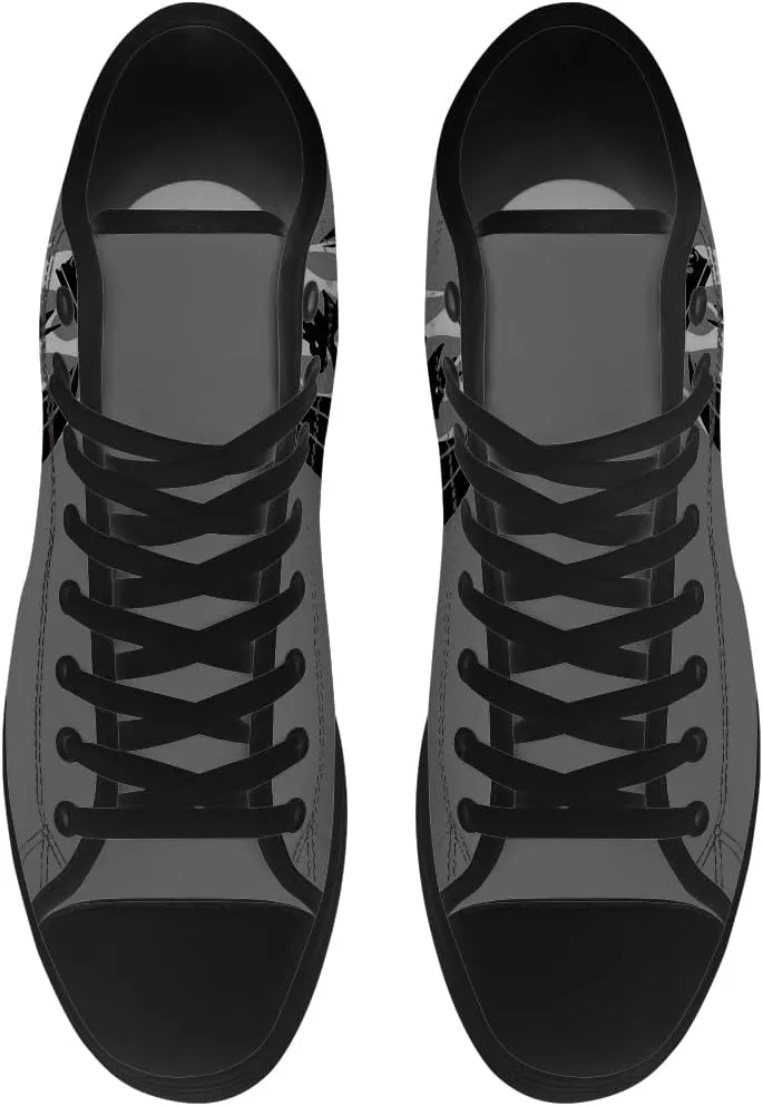 Dragon High Top Canvas Shoes for Men Women High Top Sneakers Lace Up Casual Shoes Gifts for Mama Papa