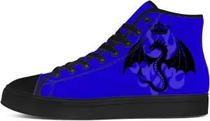 Dragon High Top Canvas Shoes for Men Women High Top Sneakers Lace Up Casual Shoes Gifts for Mama Papa