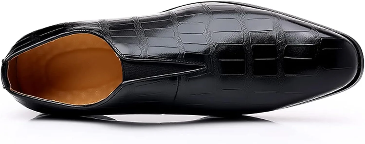 Dress Shoes for Men Comfortable Premium Leather Leisure Working Driving Party Dress Shoes for Male