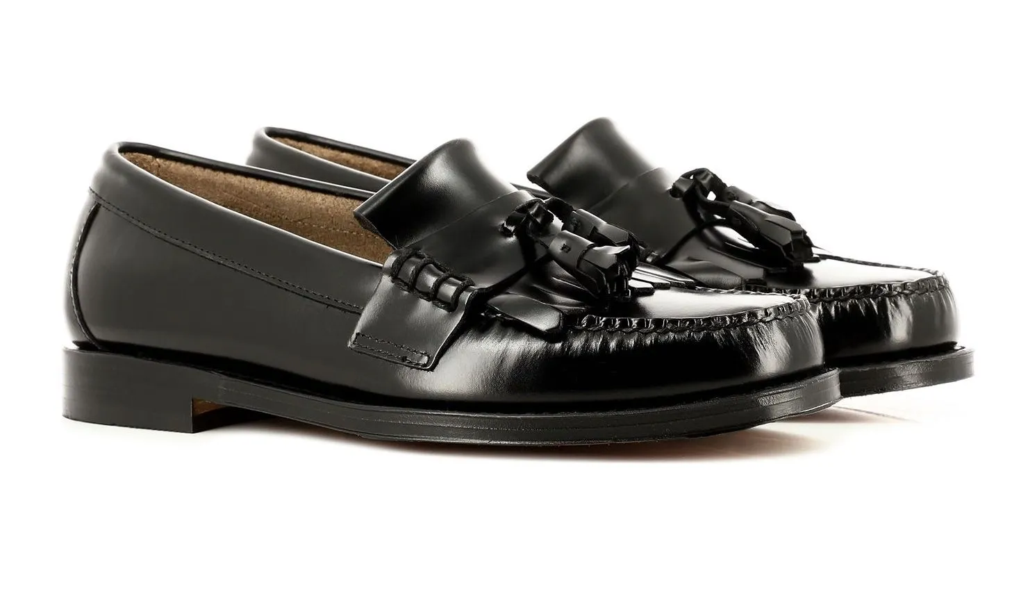 G.H Bass Heritage Layton II Moc Kiltie Loafer: BLACK