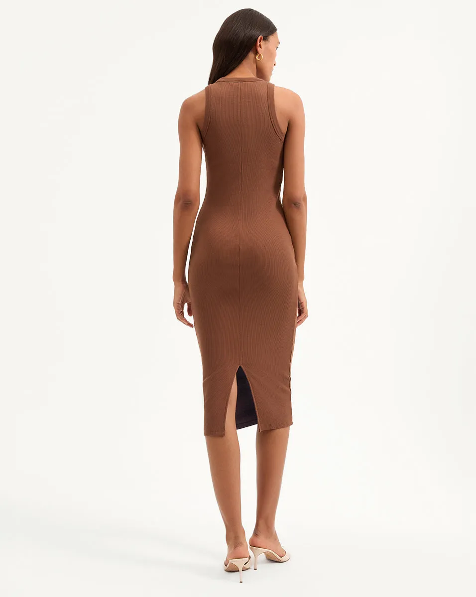 Jordyn Ribbed Midi Dress