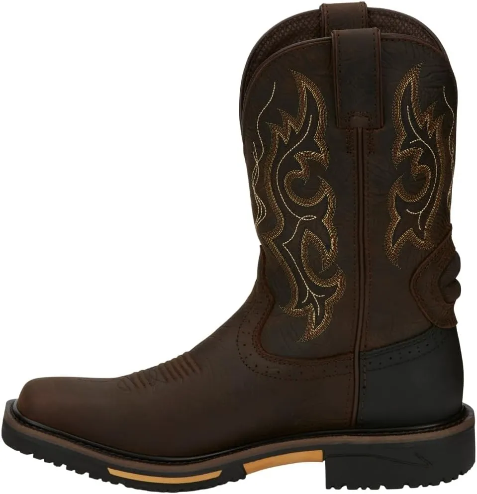 Justin Men's SE4624 Joist 11" Waterproof Western Work Boot