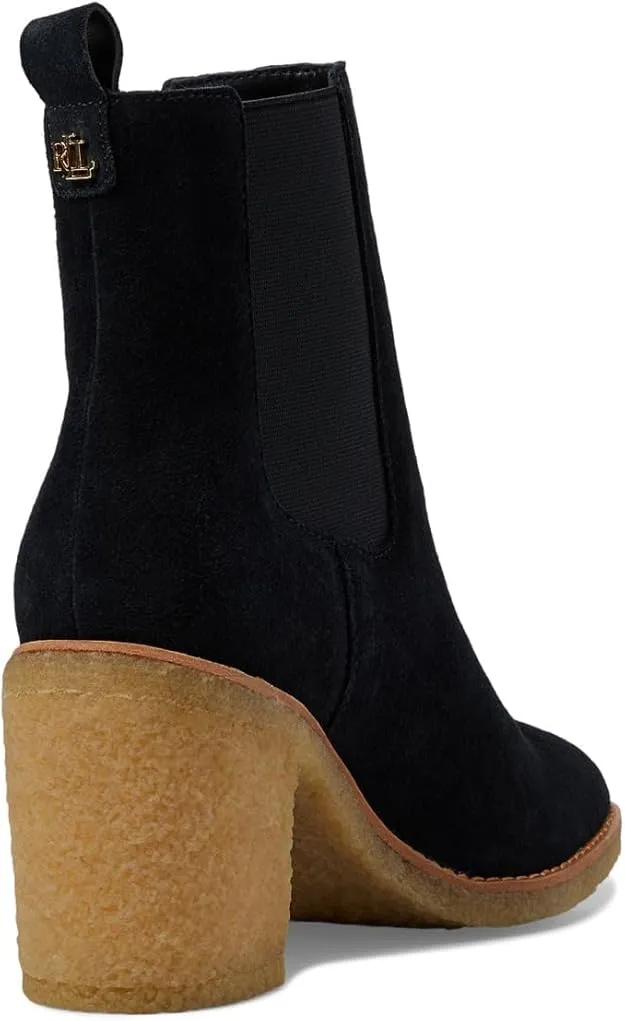 Lauren Ralph Lauren Women's Marianna Pull-On Dress Boots  Color Black Size 8.5M