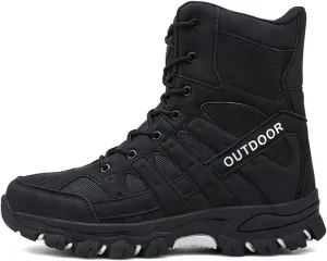 Men's Hiking Boots Non-Slip Waterproof Ankle Support Shoes Outdoor Trekking Shoes for Climbing Mountains