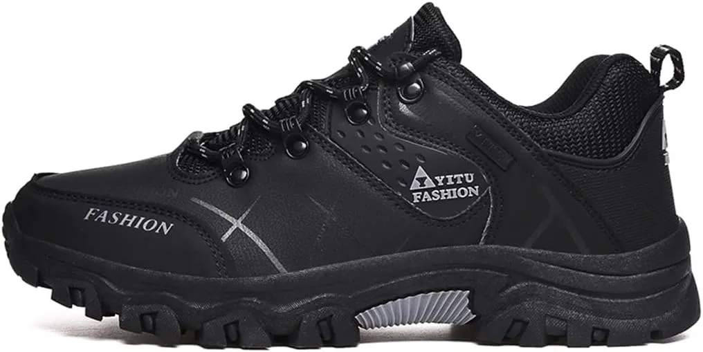 Mens Hiking Sneakers Outdoor Low Top Trekking Boots Lightweight Backpacking Walking Camping Shoes