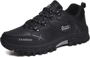 Mens Hiking Sneakers Outdoor Low Top Trekking Boots Lightweight Backpacking Walking Camping Shoes