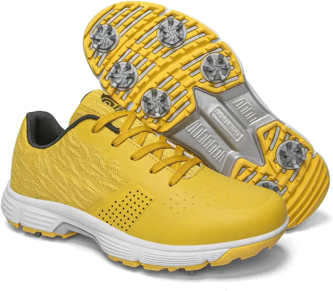 Men's Non Slip Golf Shoes Breathable Casual Walking Sneakers Fashion Mesh Workout Sports Trainer