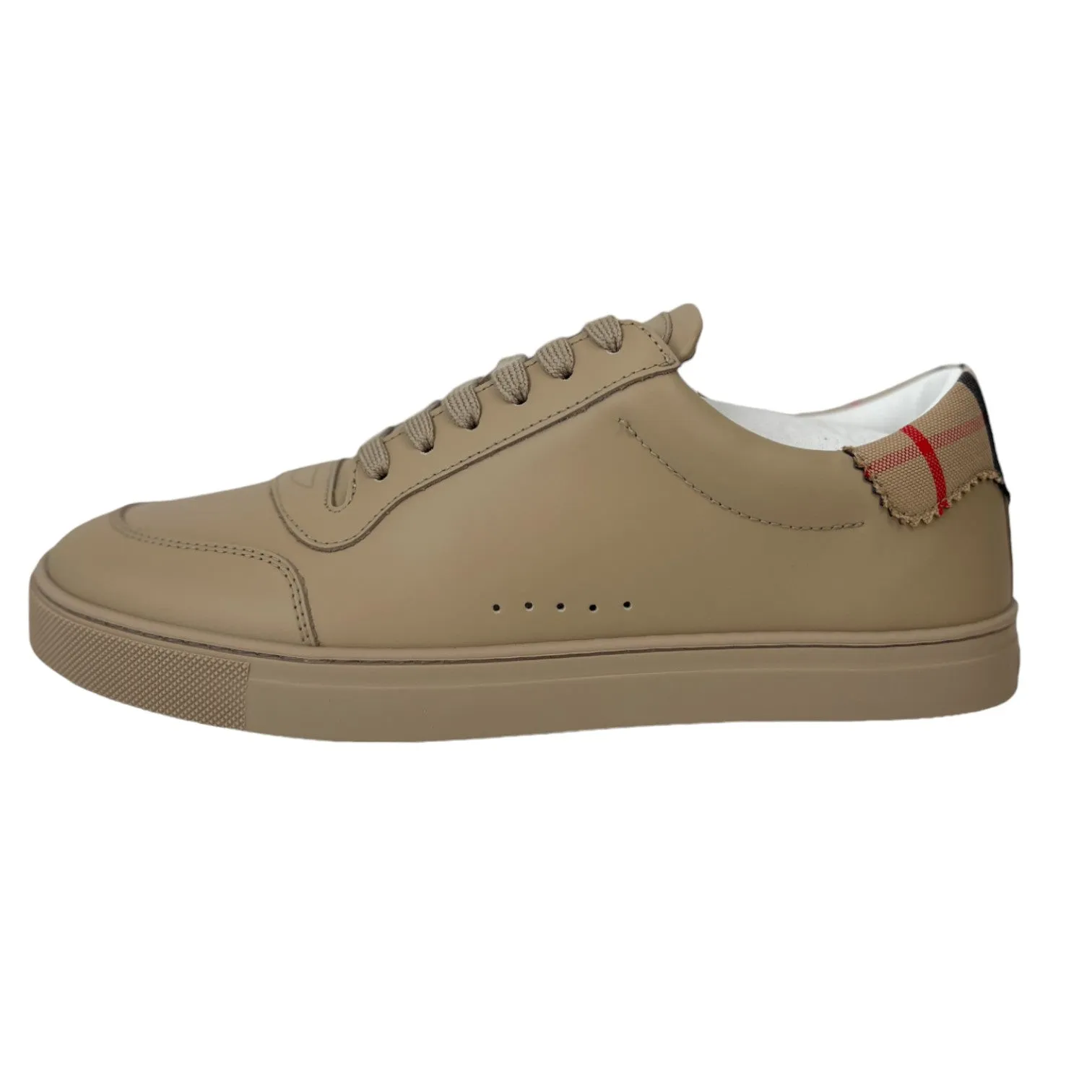 Men's Vintage Check Low Trainers Beige Size EU 40 / UK 6
