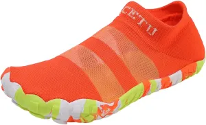 Men's Women's Slip On Water Shoes Quick Dry Barefoot Lightweight Aqua Shoes Beach Swim Pool Hiking Wading Surfing Sport Sneakers with Breathable Mesh Knit Non Slip Indoor Yoga Fitness Boxing