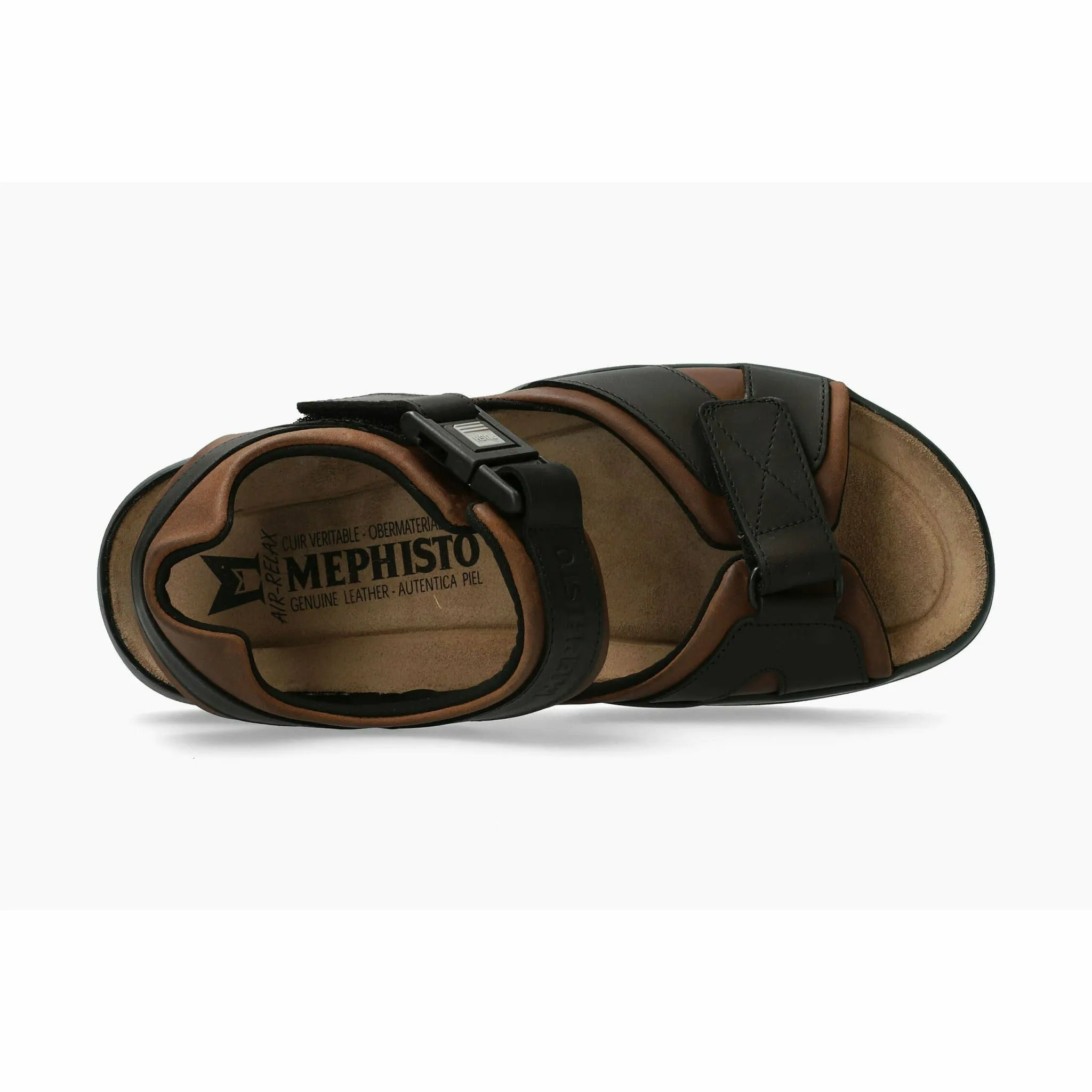 Mephisto Mens Shark Fit Sandals