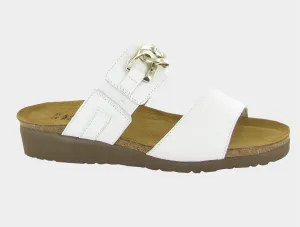NAOT Victoria Soft White Leather