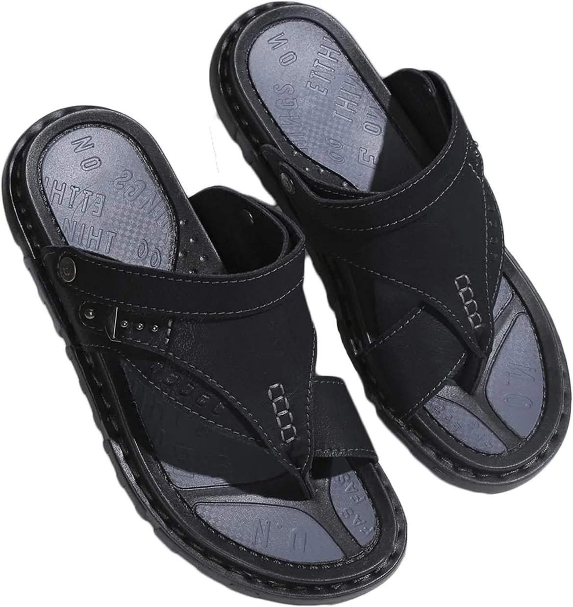 Non-Slip Bunion Corrector Sandals Men, Soft Cushion Walking Men's Sandals Bunion Relief