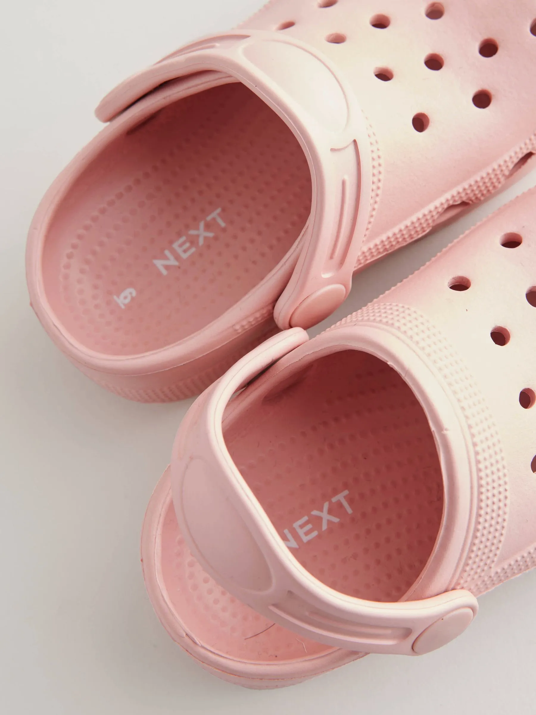 Pink Rust Wide Fit (G) Clogs Sandals