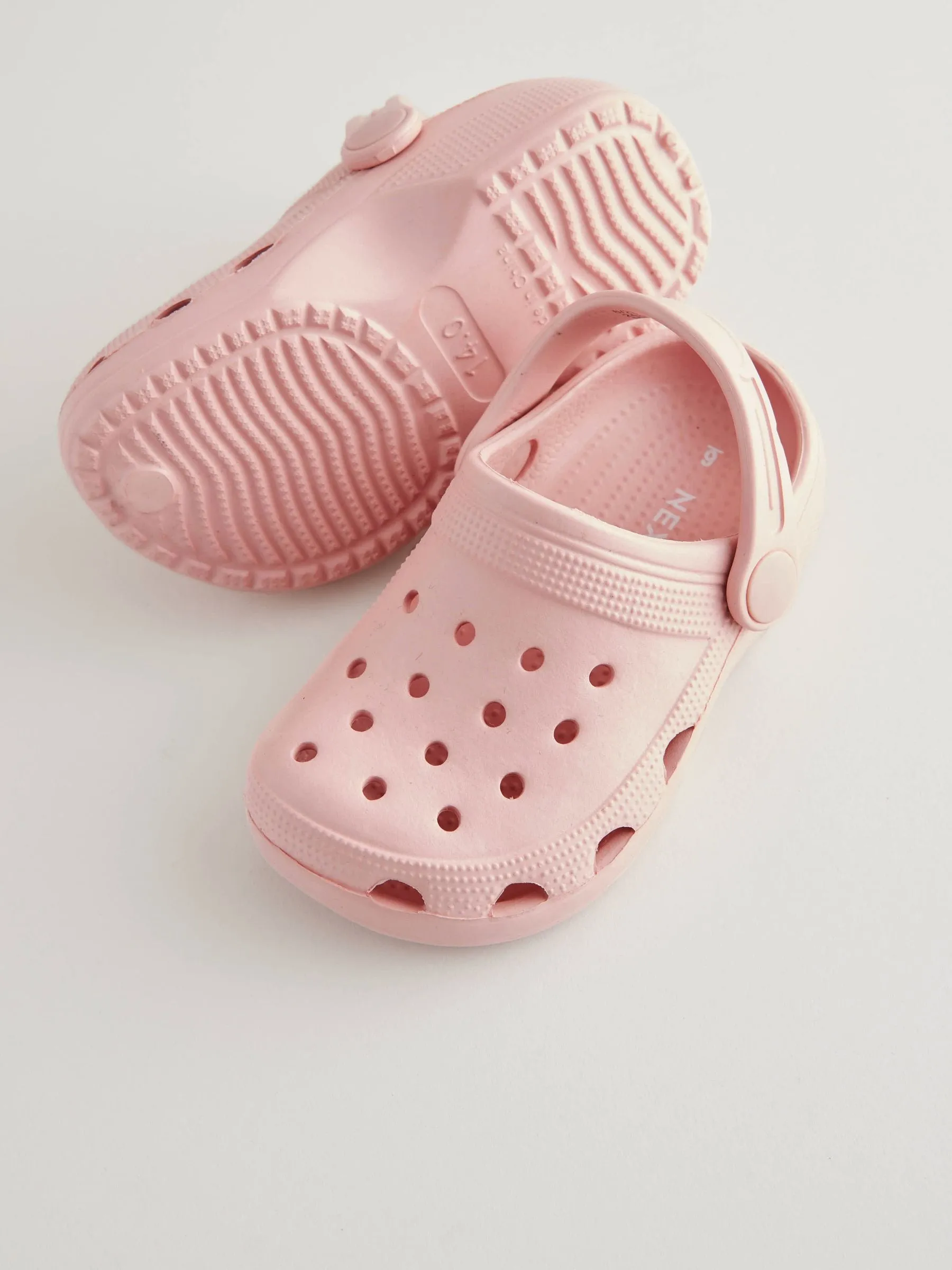 Pink Rust Wide Fit (G) Clogs Sandals