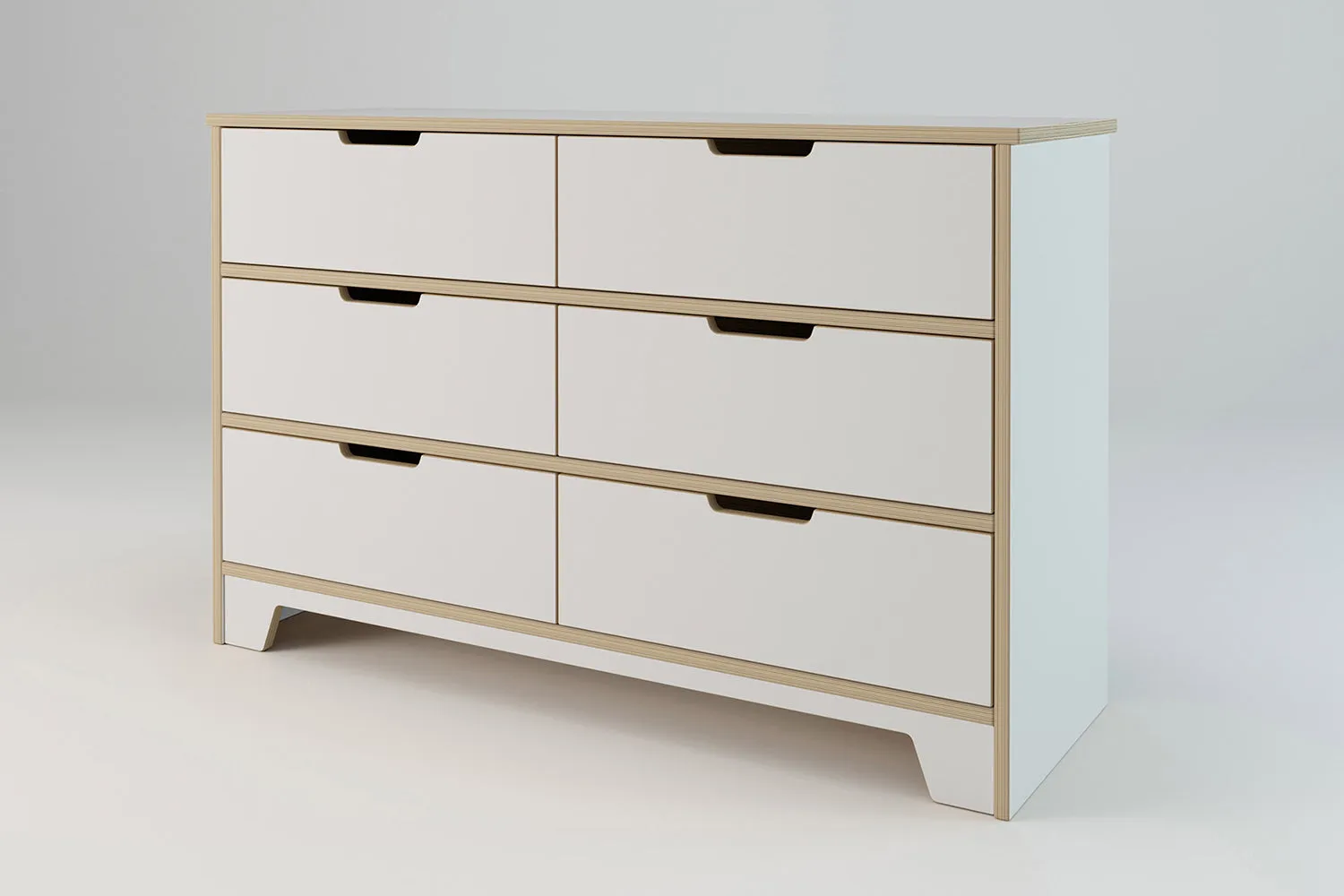 Plyhome 6 Drawer Lowboy