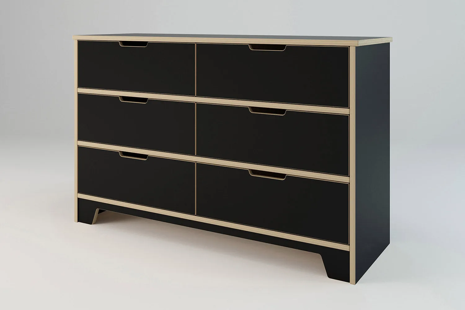 Plyhome 6 Drawer Lowboy