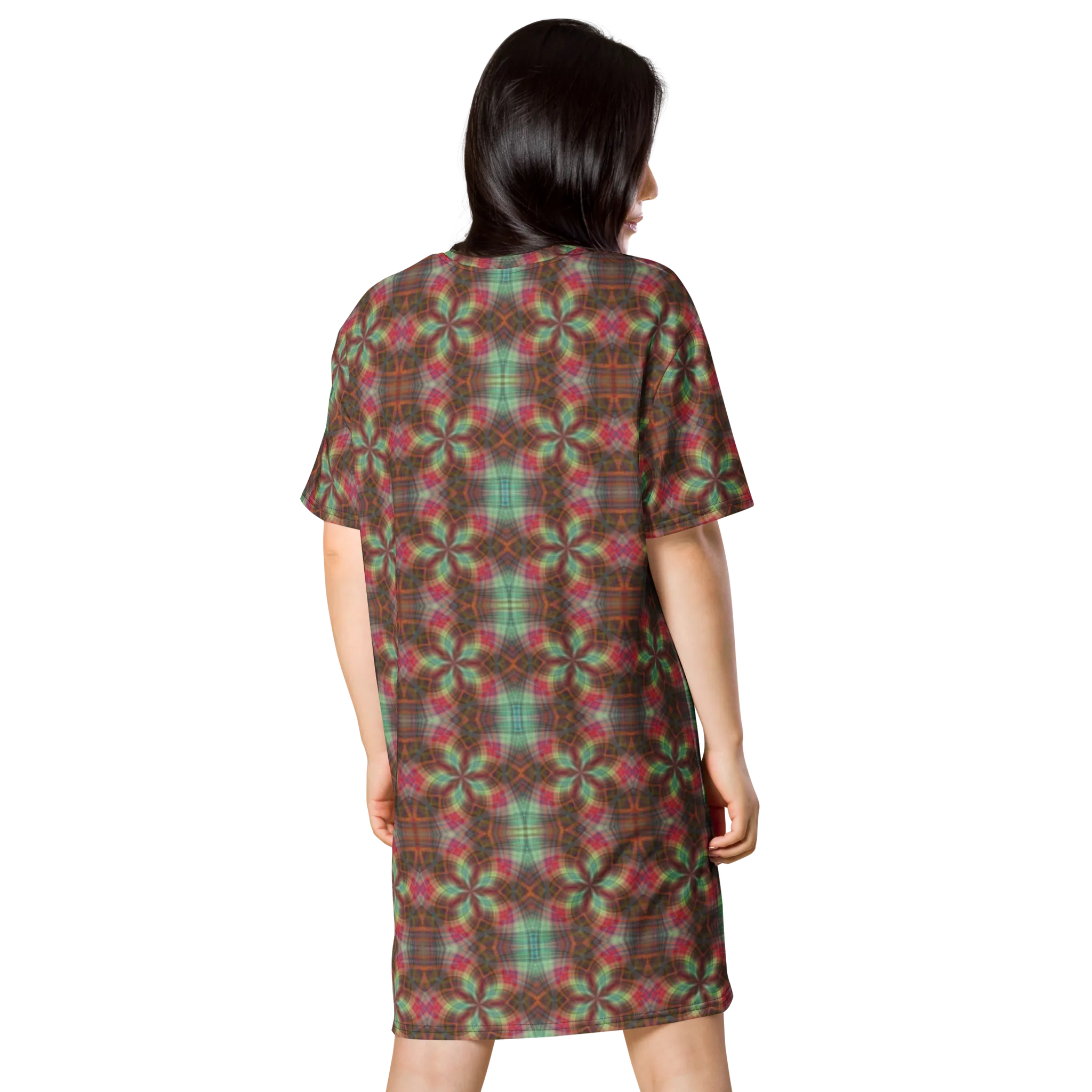 Recursia Argyle Rewired II T-Shirt Dress