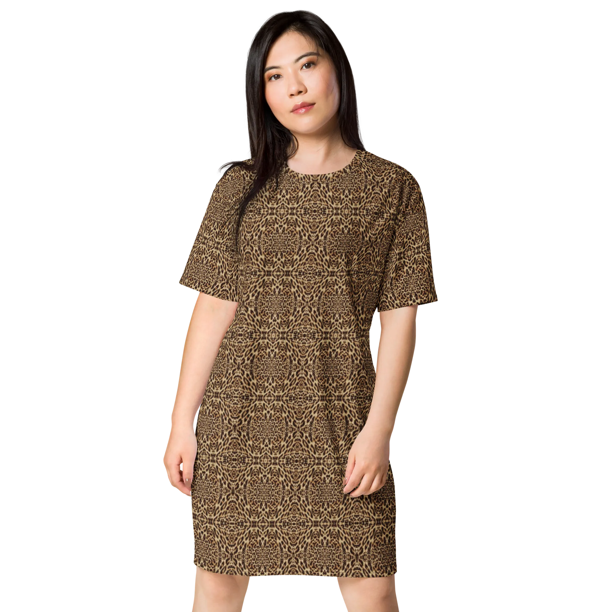 Recursia Contemplative Jaguar I T-Shirt Dress