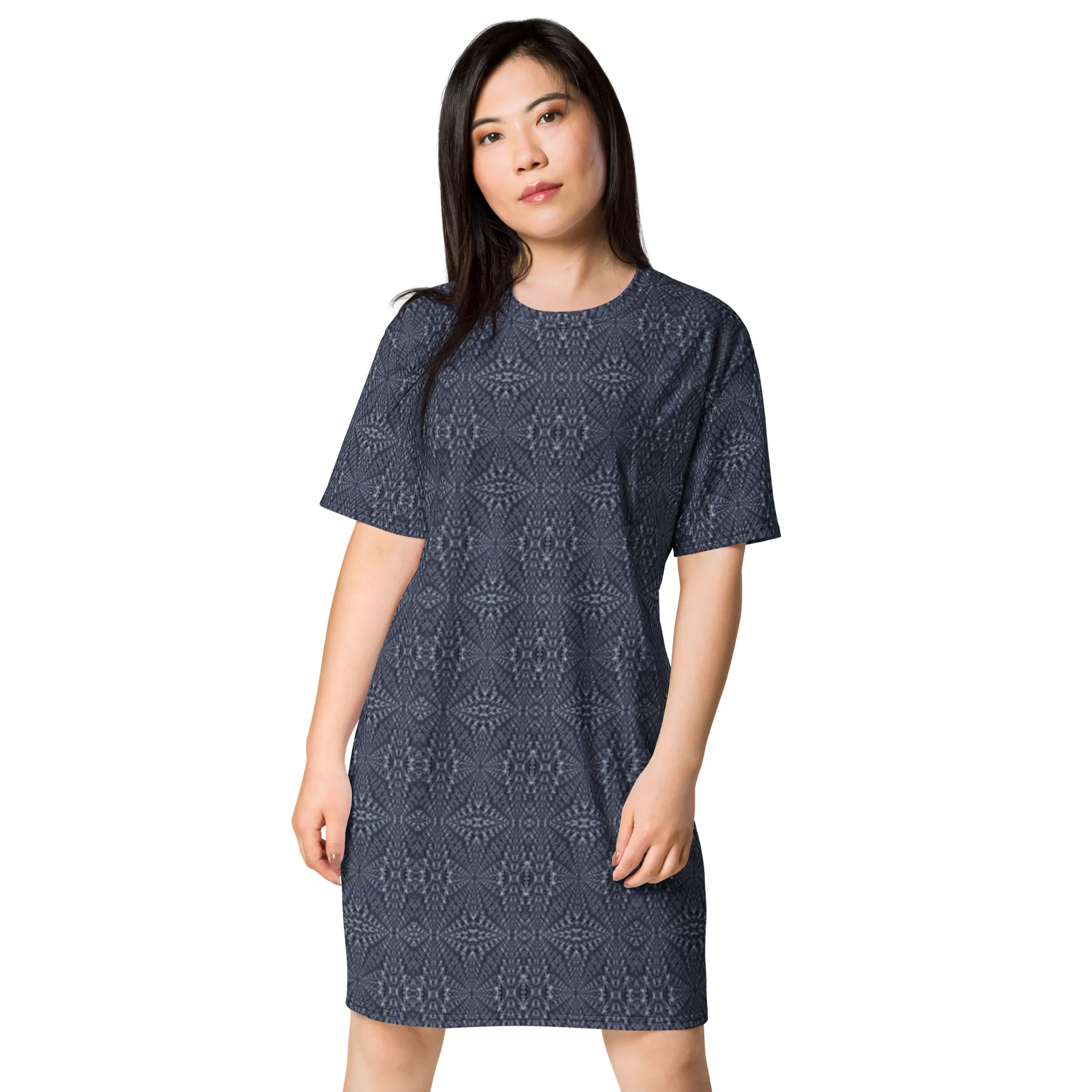 Recursia Fabrique Unknown T-Shirt Dress In Blue