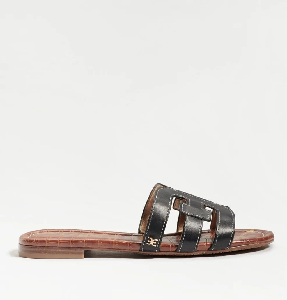 Sam Edelman: Bay Sandals in Black Leather