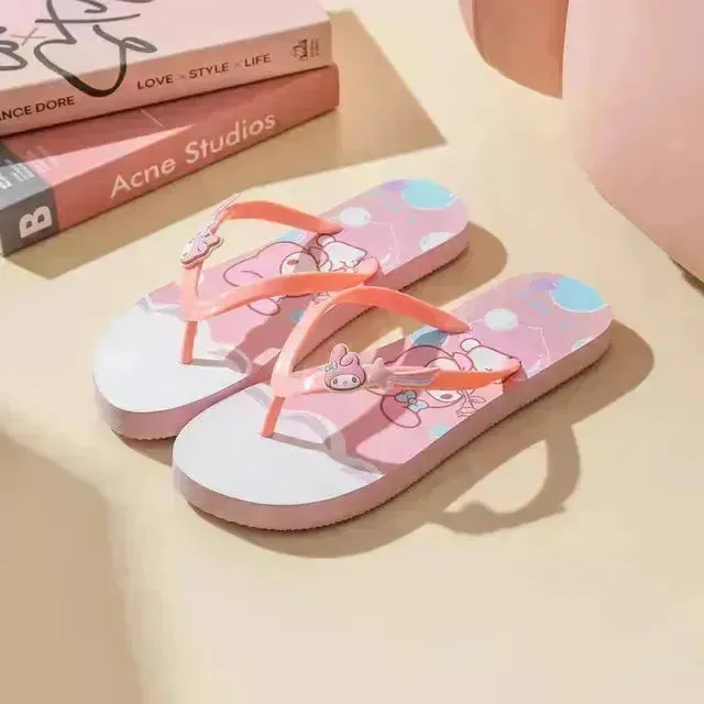 Sanrio Beachside Thick Soled Flip Flops