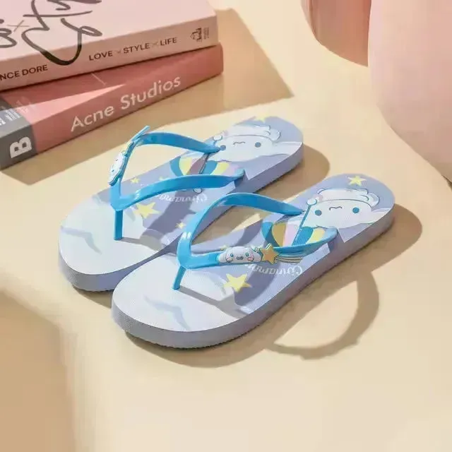 Sanrio Beachside Thick Soled Flip Flops