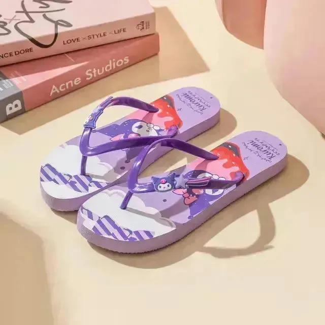 Sanrio Beachside Thick Soled Flip Flops