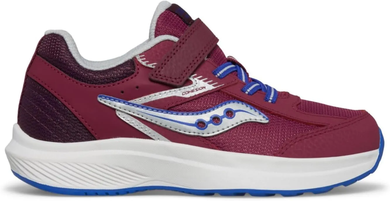 Saucony Unisex-Child Cohesion KDZ Alternative Closure Sneaker