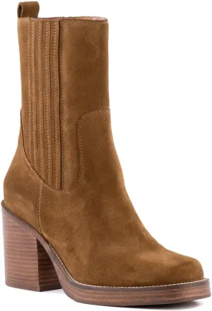 Seychelles Sweet Escape Cognac Suede 7.5 M