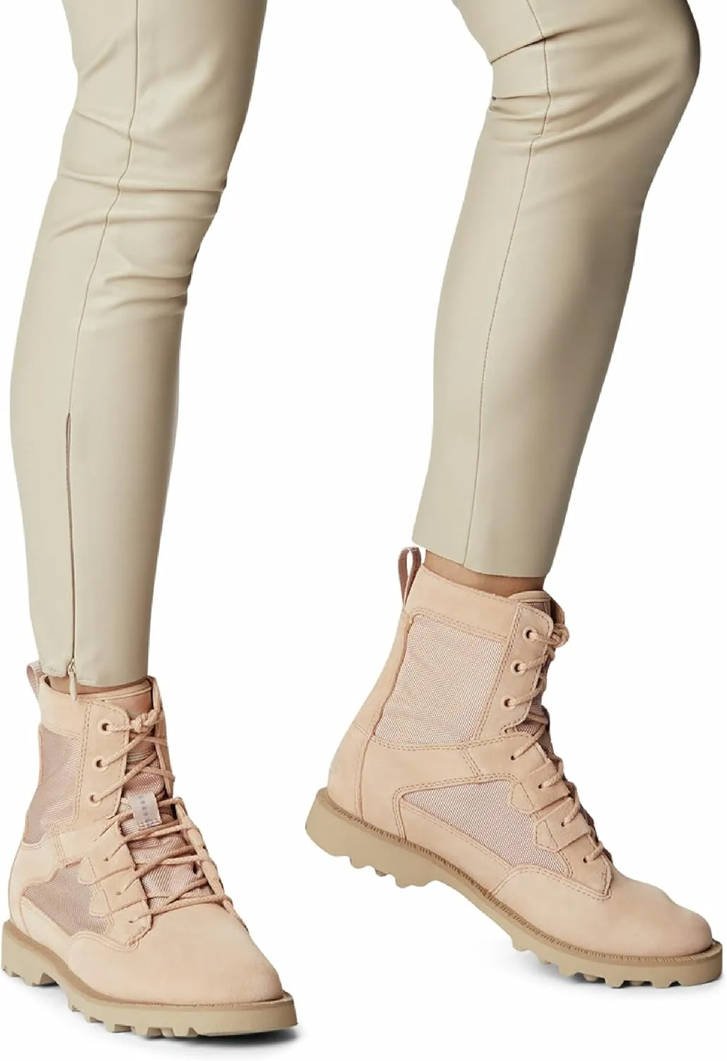 Sorel Women's OTM Caribou Boot  Waterproof Suede & Nylon Snow Boots